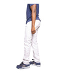 HAJJI DENIM - Men's Non-Stretch Twill - WHITE