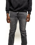HAJJI DENIM - Men's Stretch Denim - DARK GREY