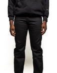 HAJJI DENIM - Men's Non-Stretch Twill - BLACK