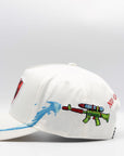 GTH Hydro white Snapback Hat 4