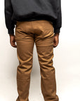 HAJJI DENIM - Men's Non-Stretch Twill - MOCHA