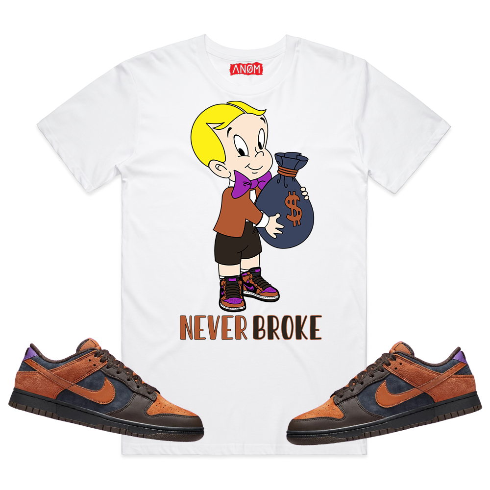 NEVER BROK TEEDUNKS PRM CIDER TIE BACK iLL iNTENT