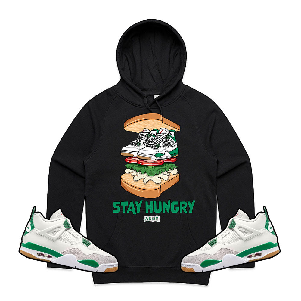 STAY HUNGRY HOODIEJ4 SB TIE BACK iLL iNTENT