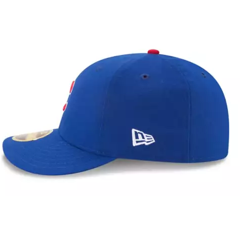 New Era Chicago Cubs Authentic Collection Low Profile 59Fifty Fitted Hat - Blue