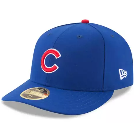 New Era Chicago Cubs Authentic Collection Low Profile 59Fifty Fitted Hat - Blue