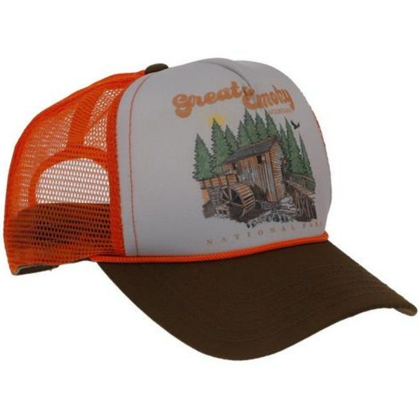 H3 Trucker Hat - Men&#39;s Great Smoky Mountains Mesh Trucker Cap
