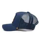 GOLD STAR - LION TRUCKER HAT - NAVY