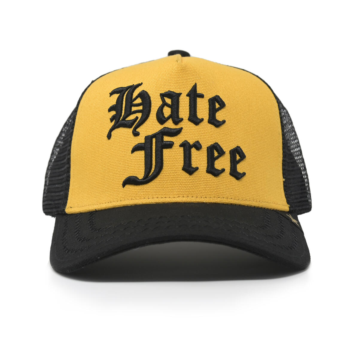 GOLD STAR - Hate Free - Yellow/Black