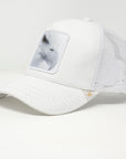 GOLD STAR - EAGLE TRUCKER HAT - WHITE