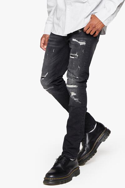 ANM037SK ANOM SKINNY FIT &quot;DIGITAL&quot; JEANS