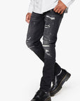 ANM037SK ANOM SKINNY FIT "DIGITAL" JEANS