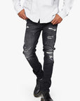 ANM037SK ANOM SKINNY FIT "DIGITAL" JEANS