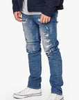 ANM037SK ANOM SKINNY FIT "DIGITAL" JEANS