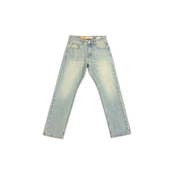 HAJJI DENIM - Men's Non-Stretch Denim - MEDIUM VINTAGE WASH