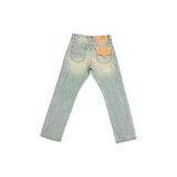 HAJJI DENIM - Men's Non-Stretch Denim - MEDIUM VINTAGE WASH