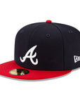 New Era - Atlanta Braves MLB World Series Navy 59FIFTY Cap