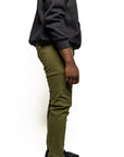 HAJJI DENIM - Men's Stretch Twill - OLIVE