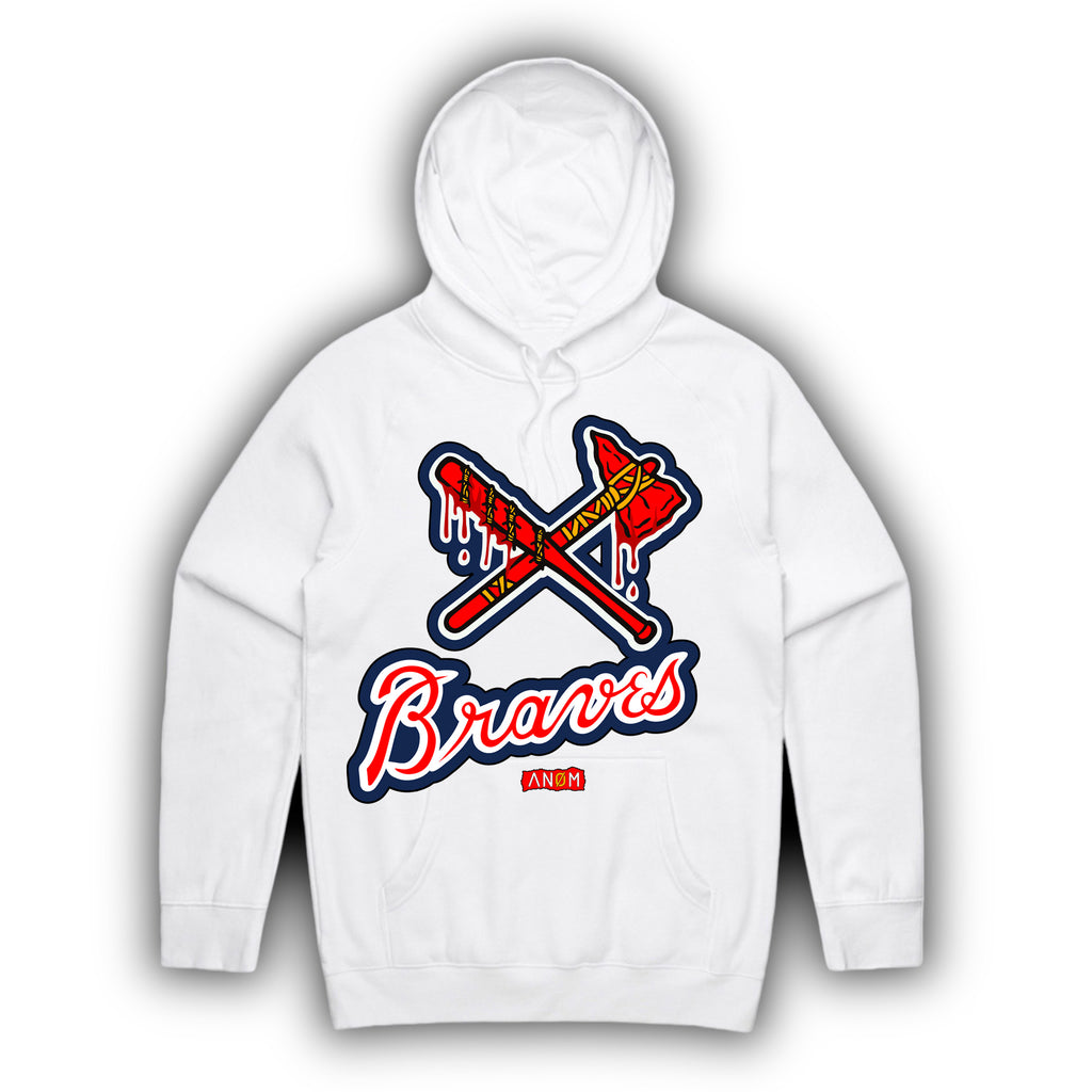 Blood Inside Me Skull Atlanta Braves shirt, hoodie, sweater, long