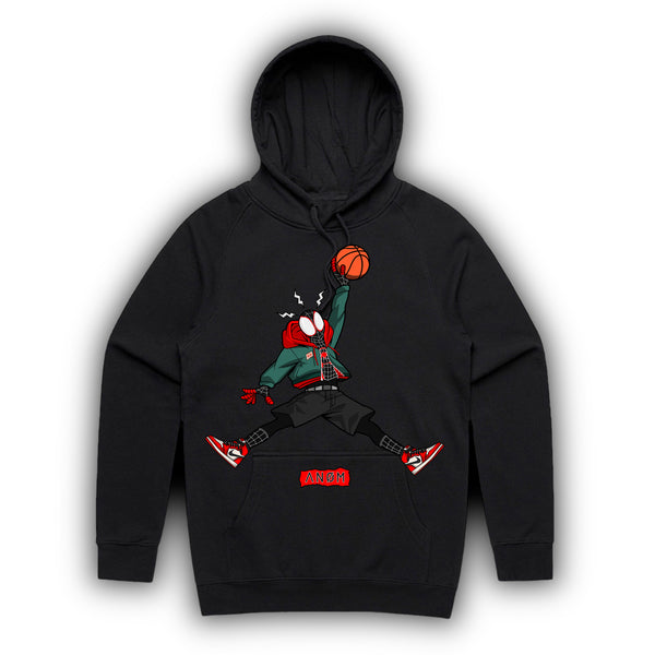 INTO THE SPIDER VERSE-HOODIE