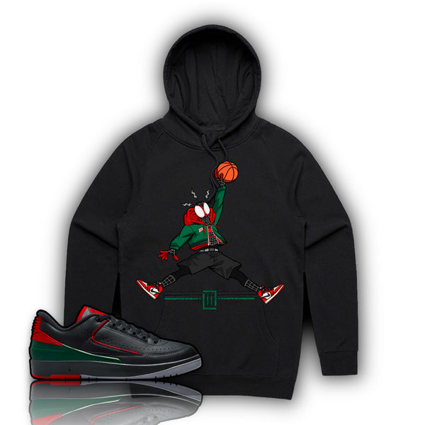 MILES MORALES HOODIE-J2 LOW CHRISTMAS