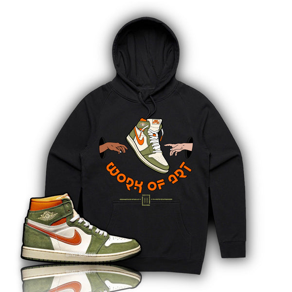 WORK OF ART HOODIE-J1 HIGH OG CELADON