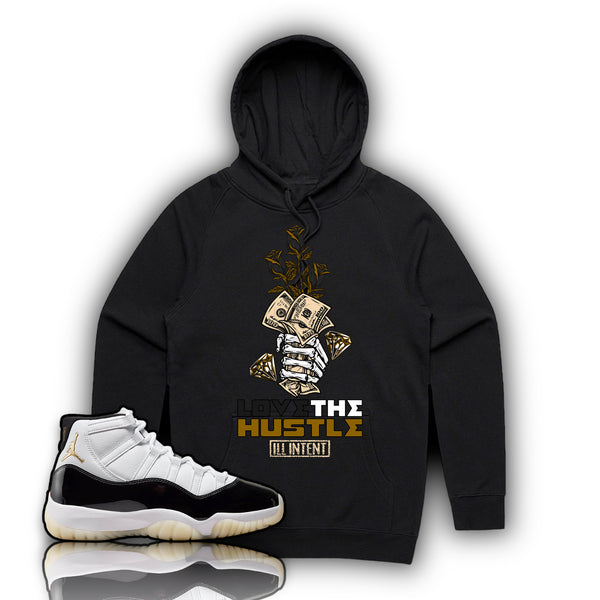 LOVE THE HUSTLE HOODIE-J11 GRATITUDE