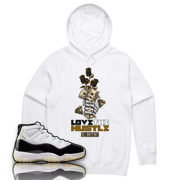 LOVE THE HUSTLE HOODIE-J11 GRATITUDE