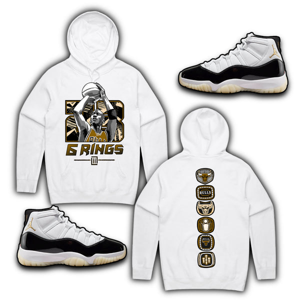 6 RINGS HOODIE-J11 GRATITUDE-FRNT&BACK