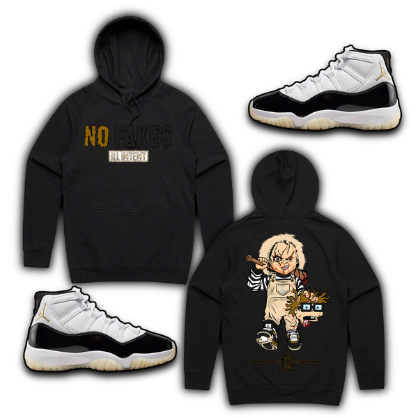 NO FAKES HOODIE-J11 GRATITUDE-FRNT&BACK