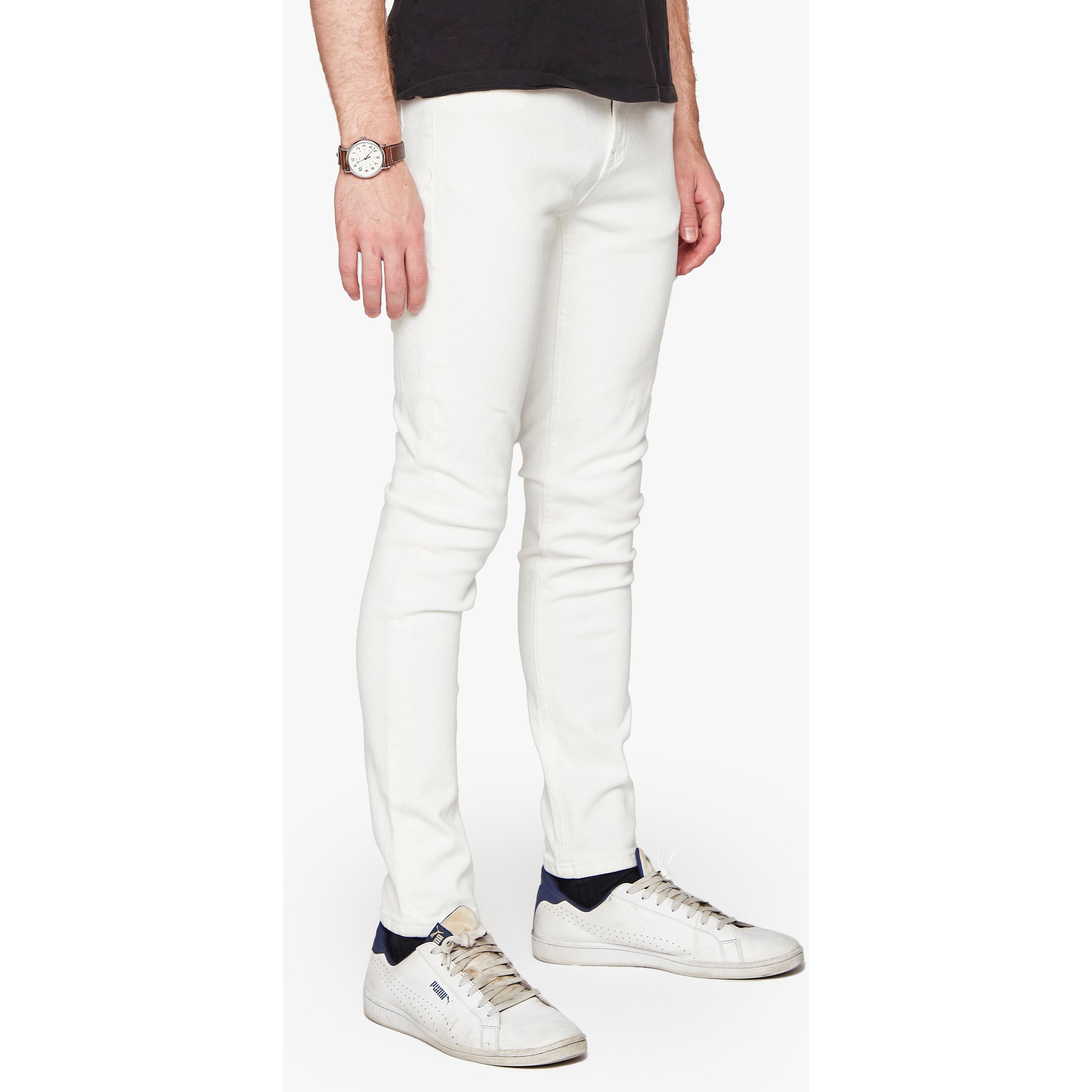 ANOM SKINNY FIT &quot;ALPHA&quot;-WHITE
