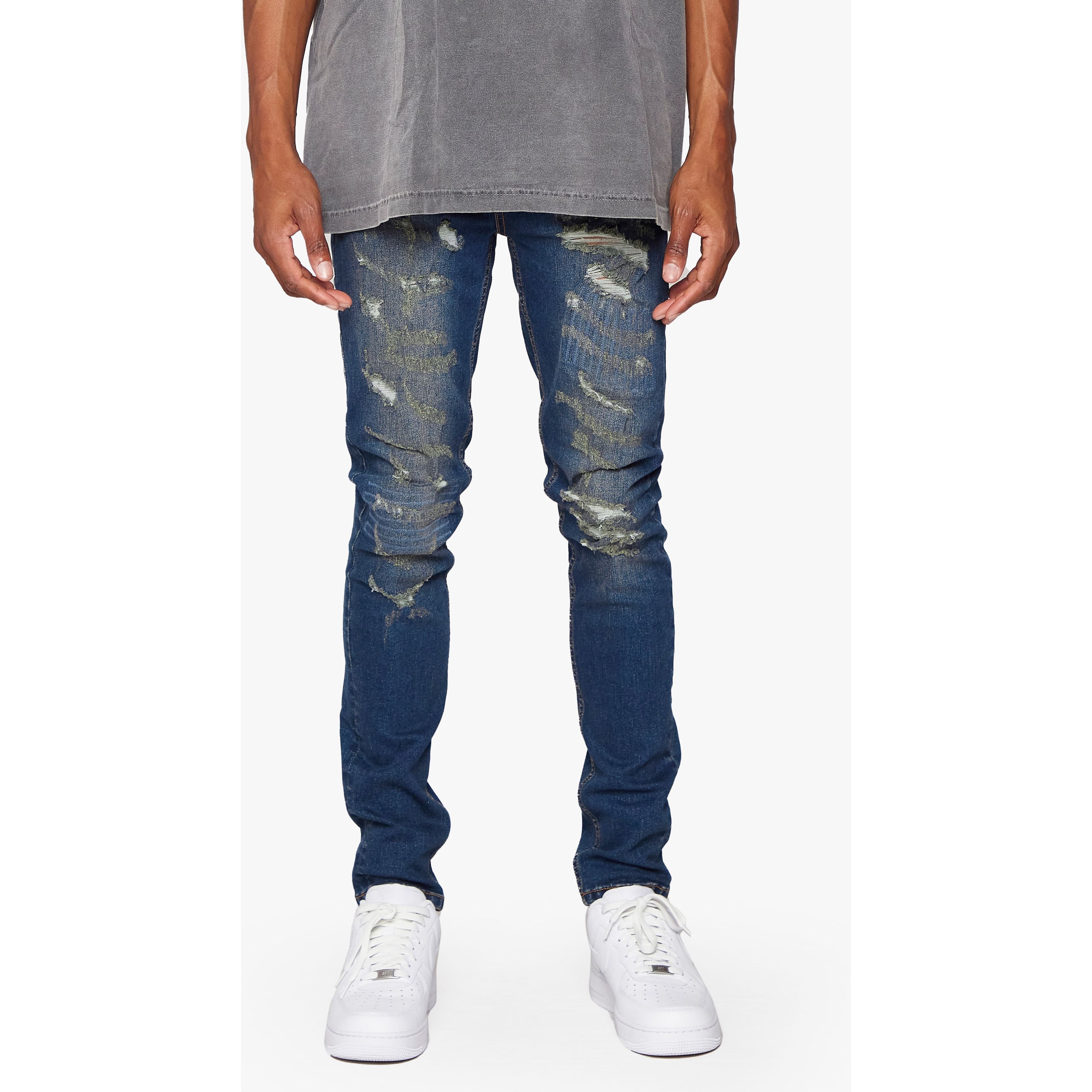 ANOM SKINNY FIT &quot;COSMIC&quot;-DIRTY BLUE