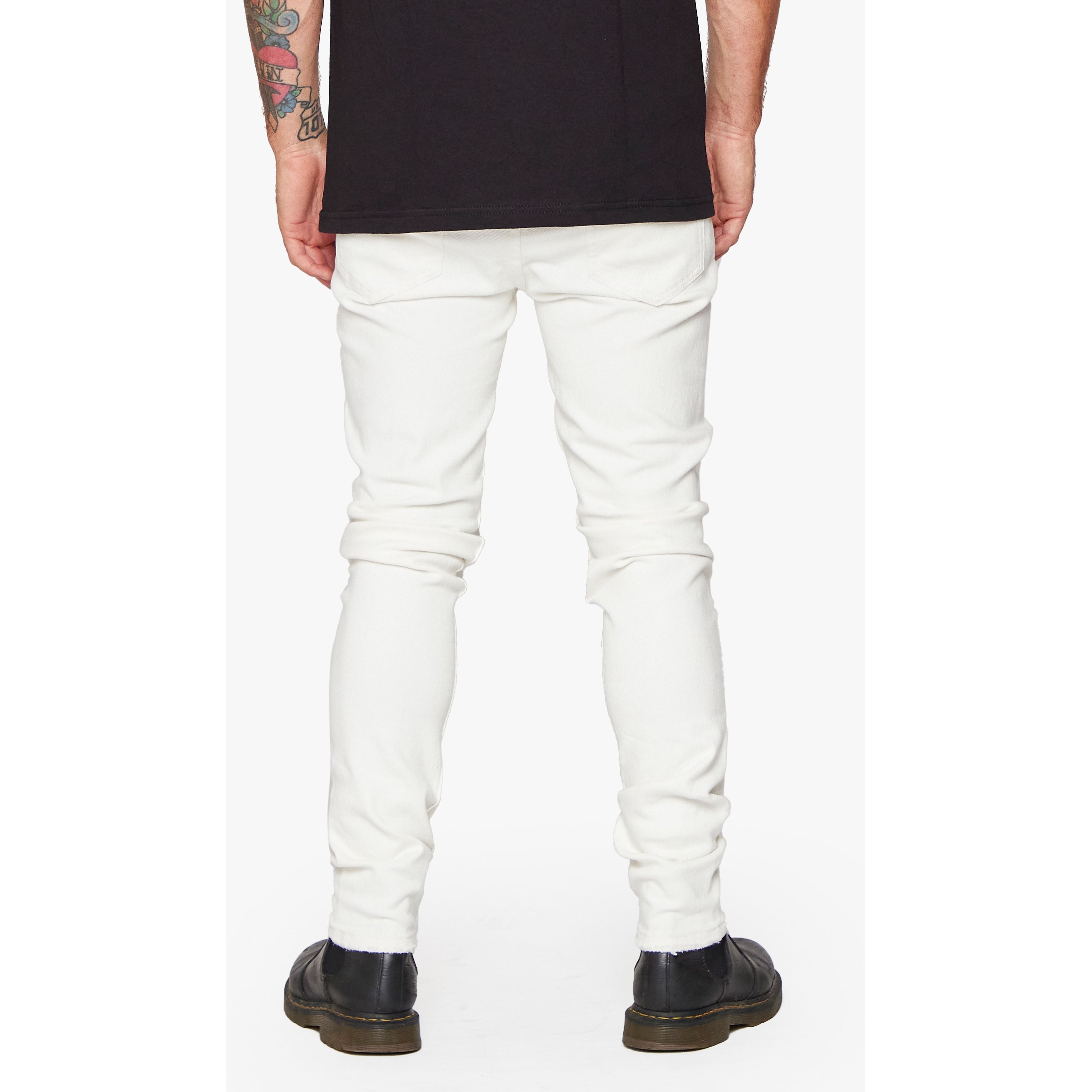 ANOM SKINNY FIT &quot;DELTA&quot;-WHITE