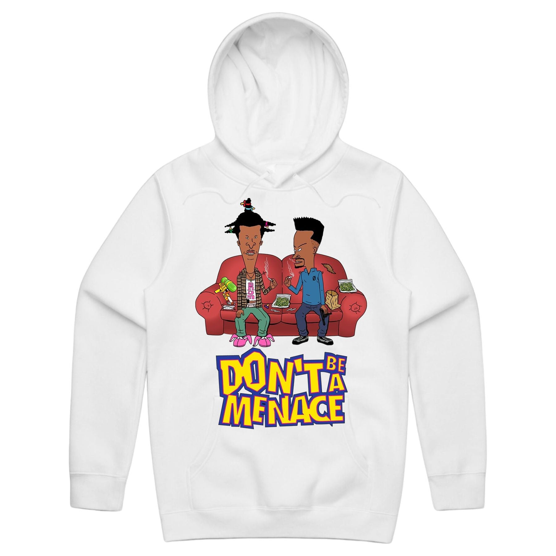DON&#39;T BE A MENACE-HOODIE