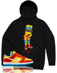 BART HOODIE-NIKE BART DUNKS-BLK & WHT