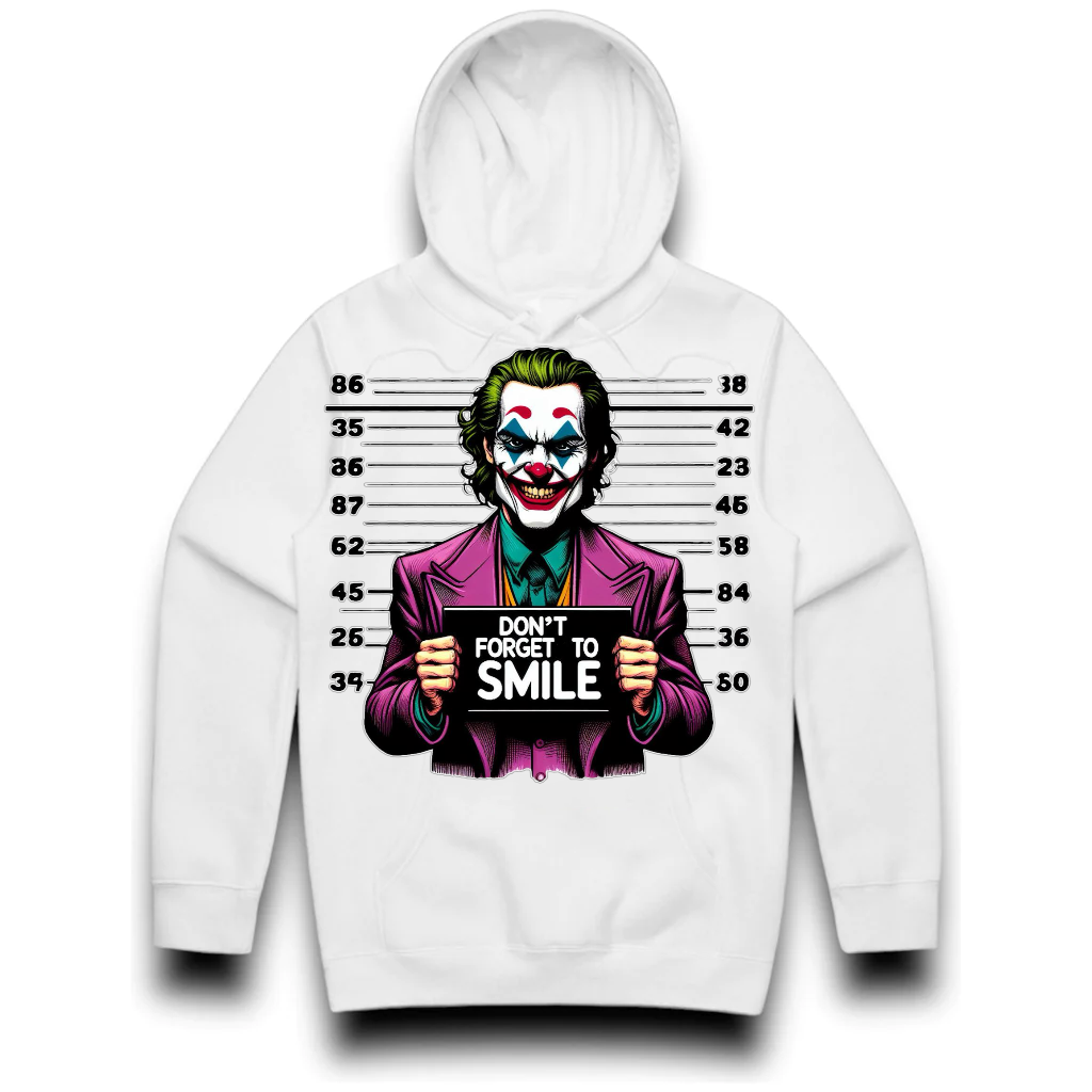 DON&#39;T FORGET TO SMILE HOODIE