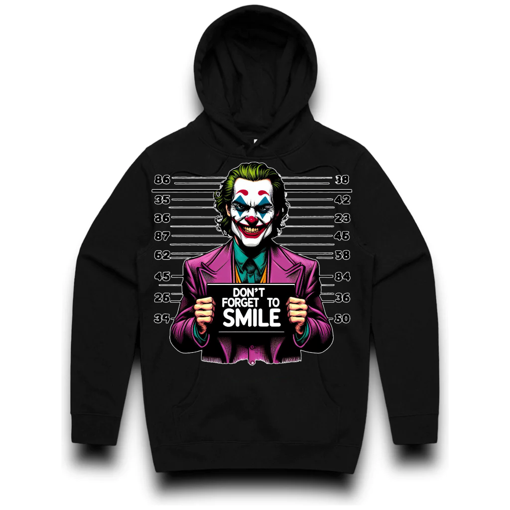 DON&#39;T FORGET TO SMILE HOODIE