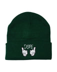 MUKA -  DOPE BEANIE - DK.GREEN