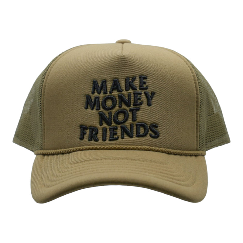 MUKA - MAKE MONEY NOT FRIENDS TRUCKER HAT