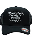 MUKA - PLEASE CHECK YOUR EGO TRUCKER HAT