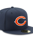 New Era - Men's Navy Chicago Bears Omaha 59FIFTY Hat - NAVY/GREY