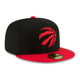 NEW ERA - TORONTO RAPTORS 2-TONE 59FITY FITTED - BLACK/RED