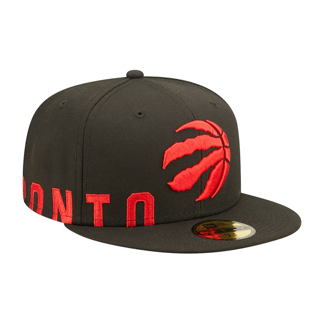New Era - Toronto Raptors Side Split 59FIFTY Fitted Hat - Black