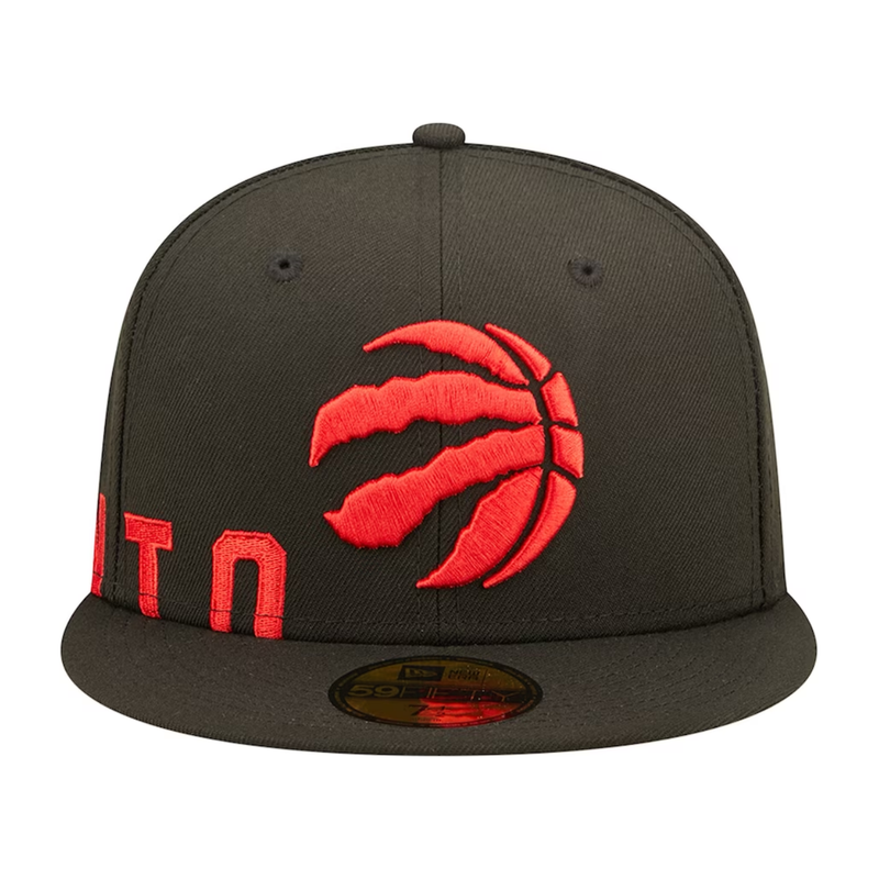 New Era - Toronto Raptors Side Split 59FIFTY Fitted Hat - Black