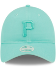 New Era - Pittsburgh Pirates Tint Core Classic 9TWENTY Adjustable Hat - Turquoise