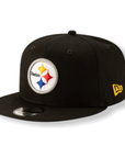 New Era - Men's Pittsburgh Steelers Basic Snapback - Black