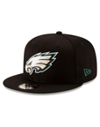 New Era Philadelphia Eagles Snap 9Fifty Snapback Hat - Black