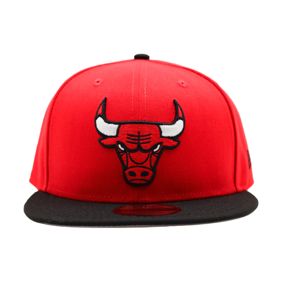 New Era -  9Fifty Red/Black NBA Chicago Bulls 2TONE Snapback