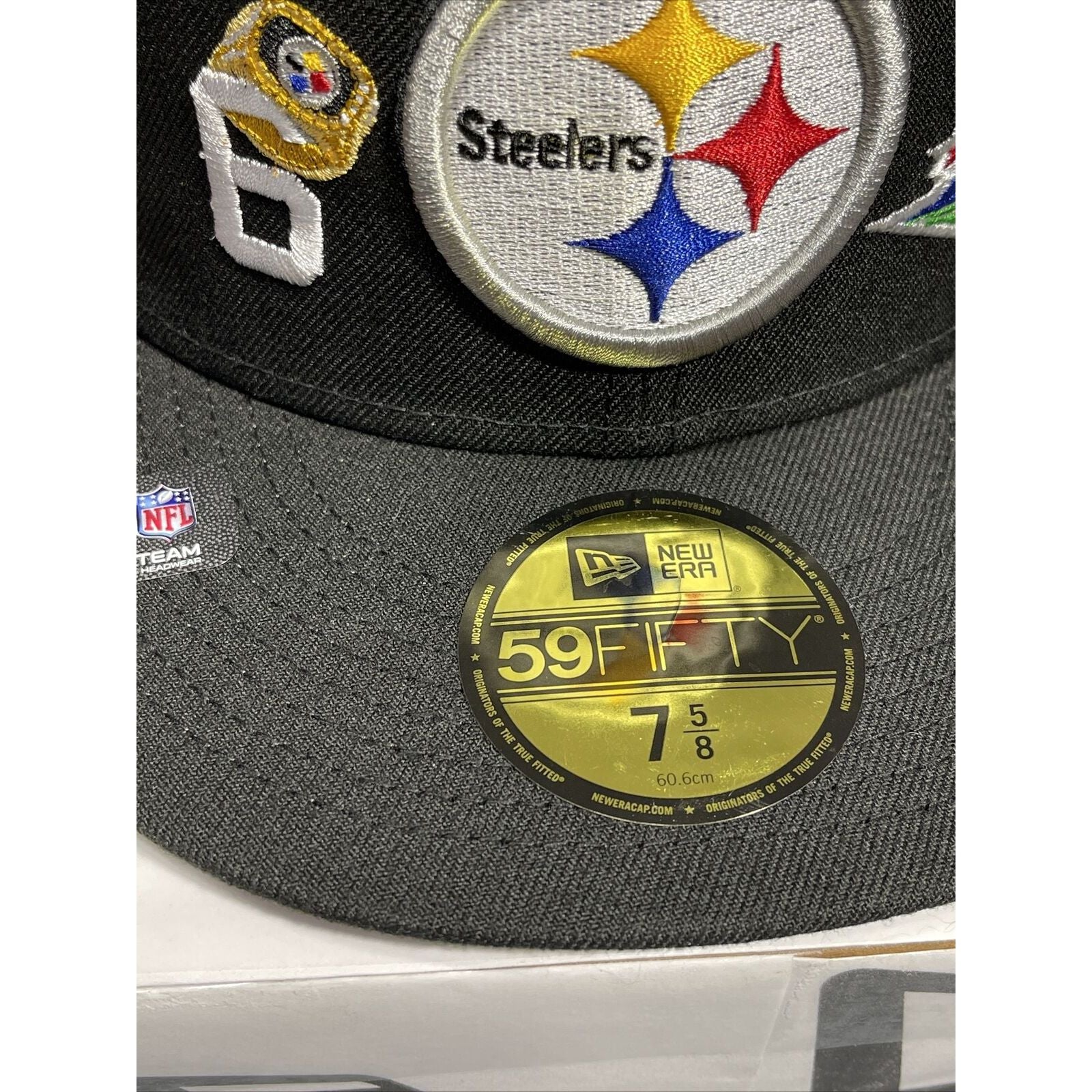 New Era - 59fifty Closed Cap Steelers World Champions