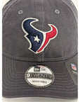New Houston Texans NFL New Era 9Twenty Core Classic Adjustable Hat Graphite Gray