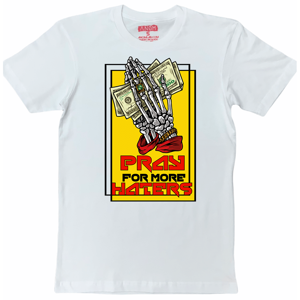 “PRAY FOR HATERS” FRONT HIT TEE
